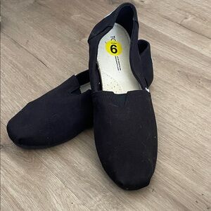 Toms Black Casual Loafers